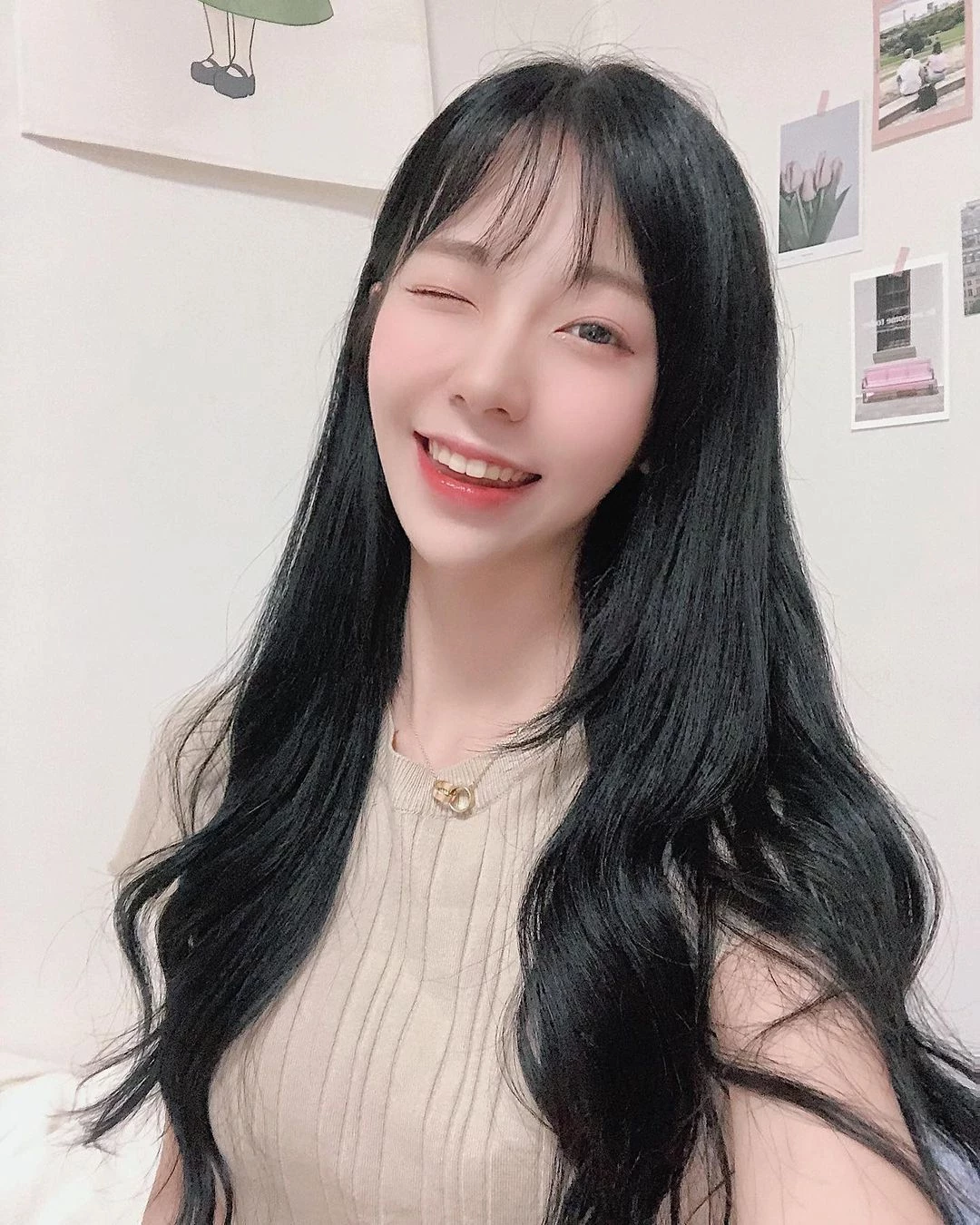  气质韩国美女쏘블리 超正高颜值到哪都是注目焦点 第7张