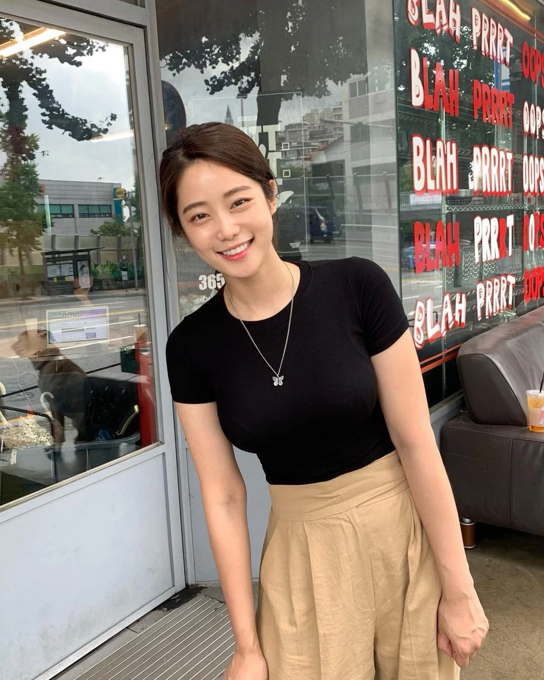  气质韩国妹한나 不露胸一样超迷人 第7张