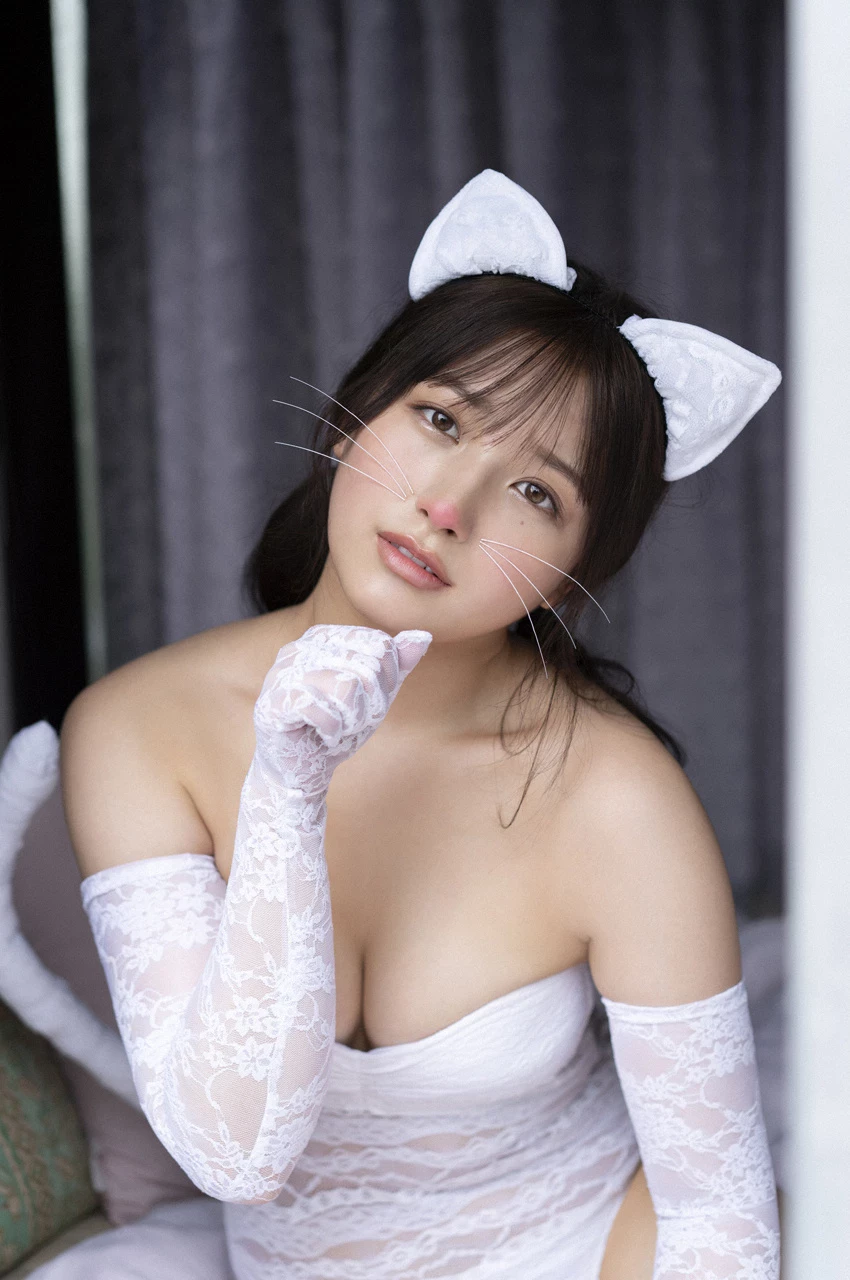  大和田南那 化身为性感小猫....主人难以抵挡诱惑 第11张