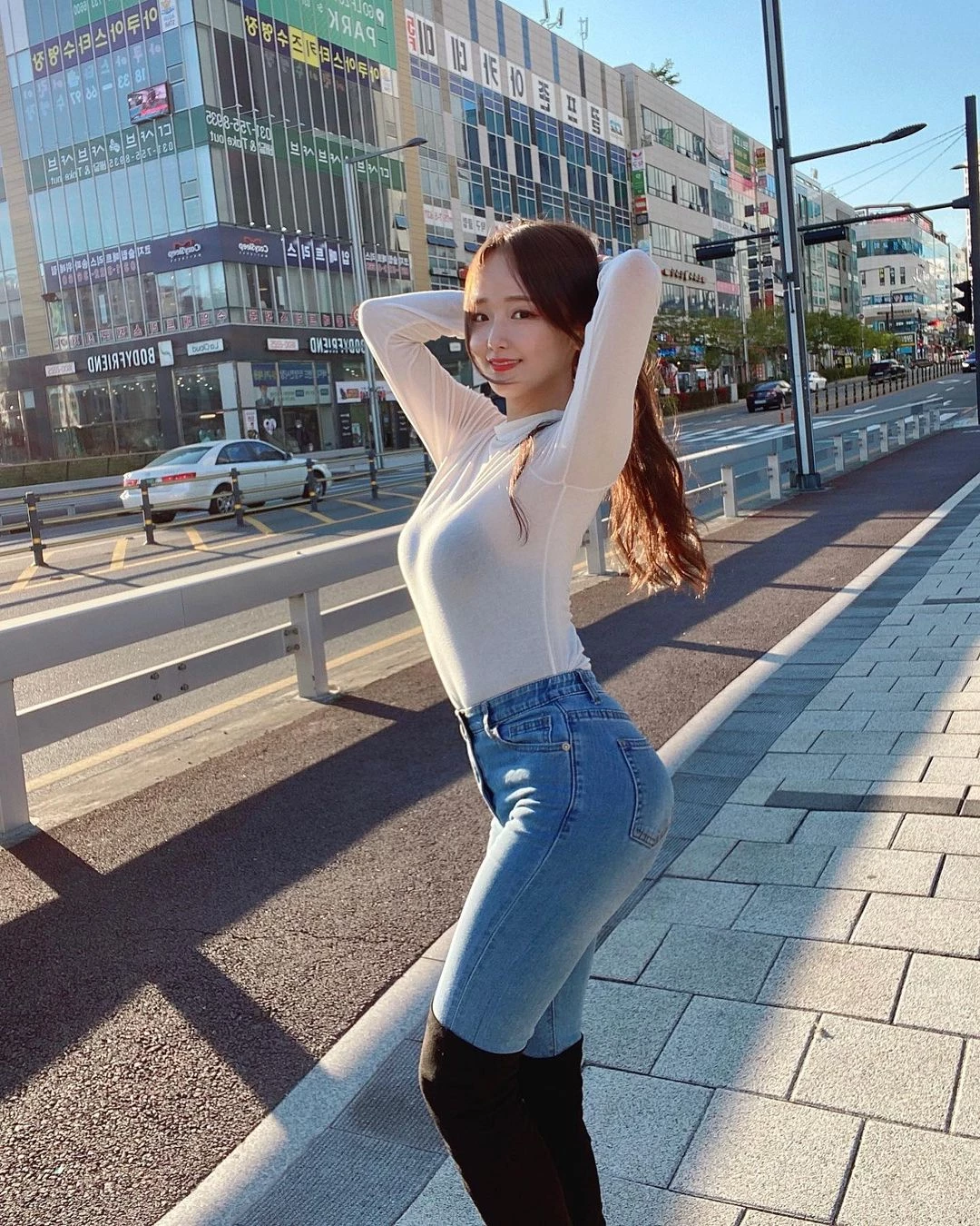  韩国模特다솜 超极品美尻！让人看了啧啧称奇 第4张