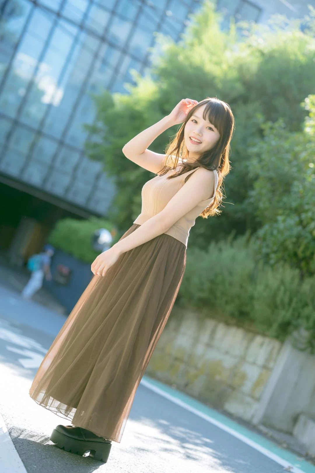  大嶋みく 正妹深藏不露！饱满上围佔满视角... 第10张