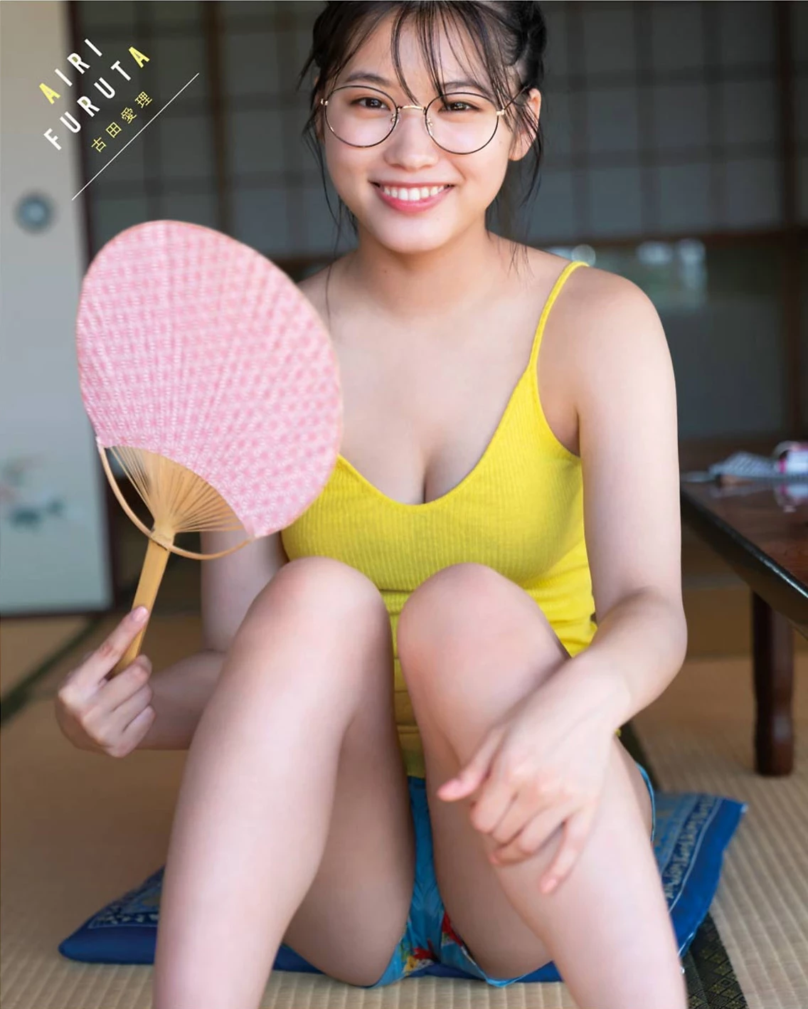  古田爱理 解放浑圆饱满的嫩乳：真的hen有料啊！ 第5张