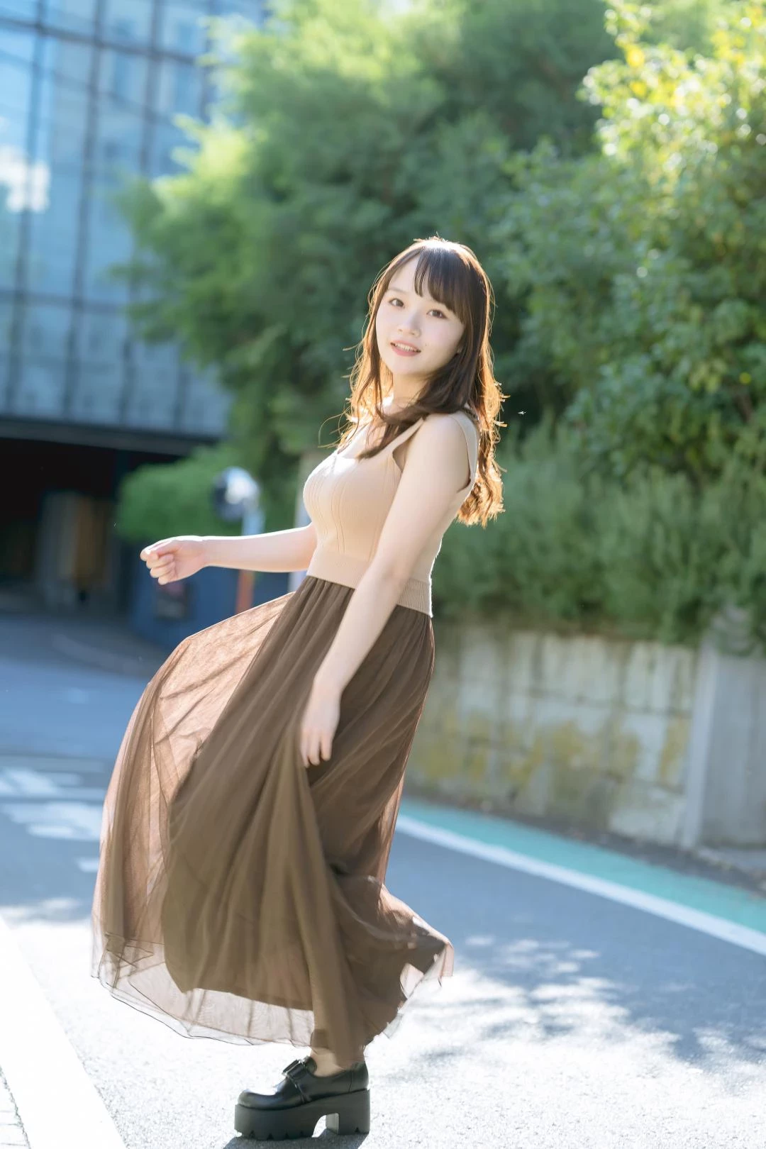  大嶋みく 正妹深藏不露！饱满上围佔满视角... 第8张