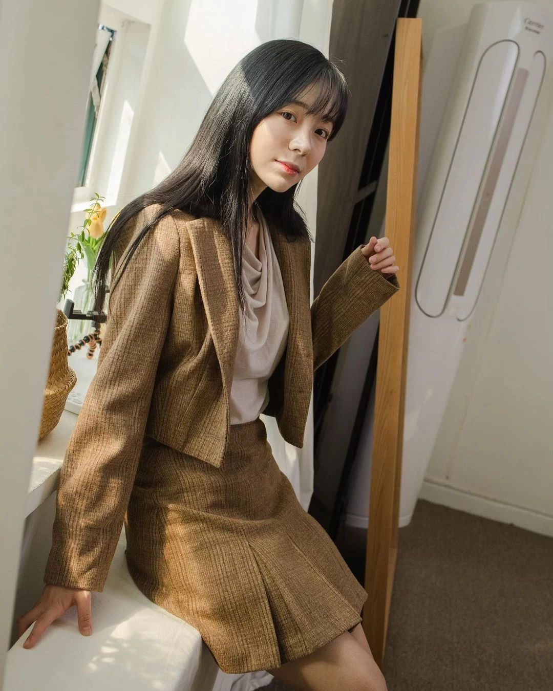  气质韩国美女쏘블리 超正高颜值到哪都是注目焦点 第8张