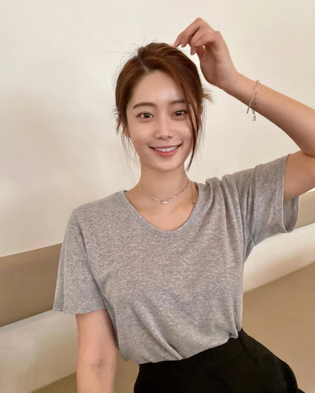  气质韩国妹한나 不露胸一样超迷人 第14张