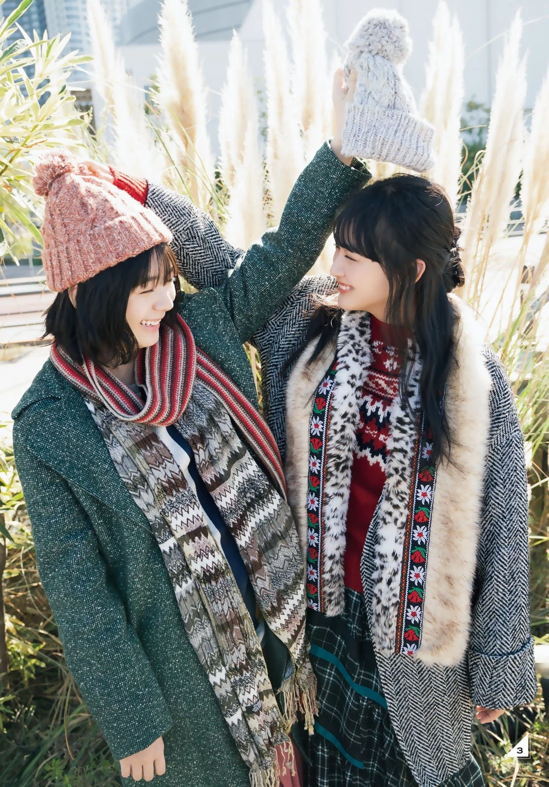  樱坂46 藤吉夏铃、山﨑天 週刊少年杂誌特辑 第6张