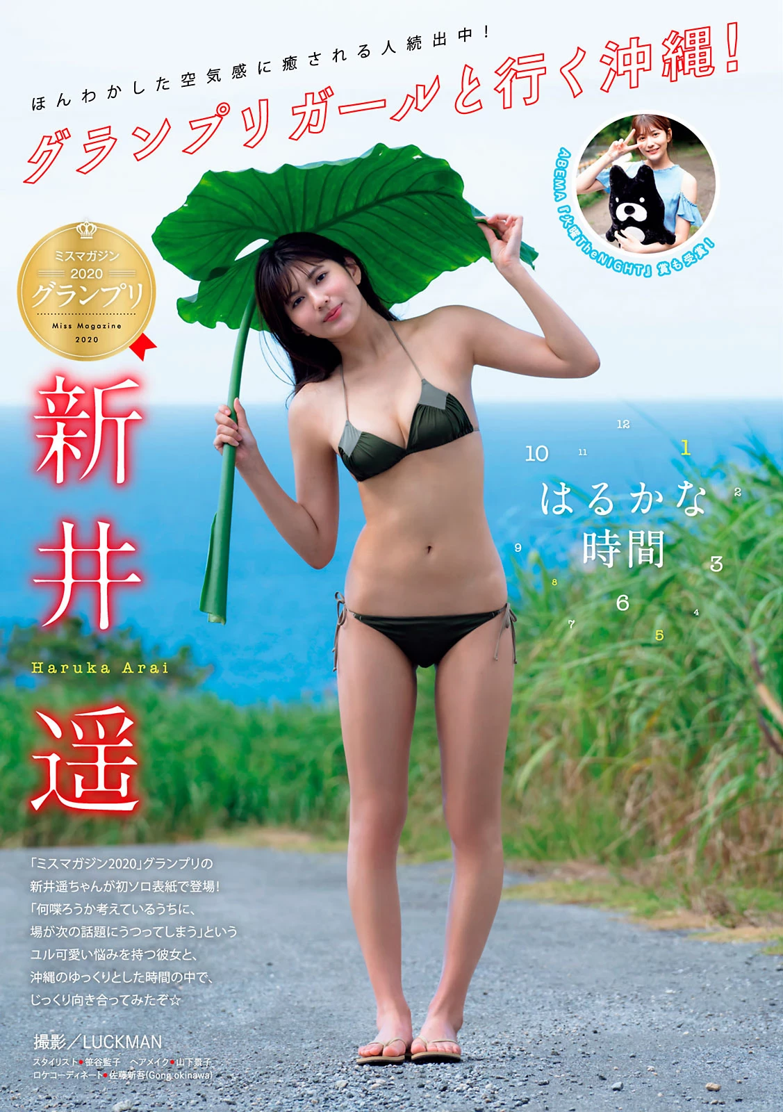  新井遥 阳光灿笑让人想恋爱 比基尼秀雪乳 第2张