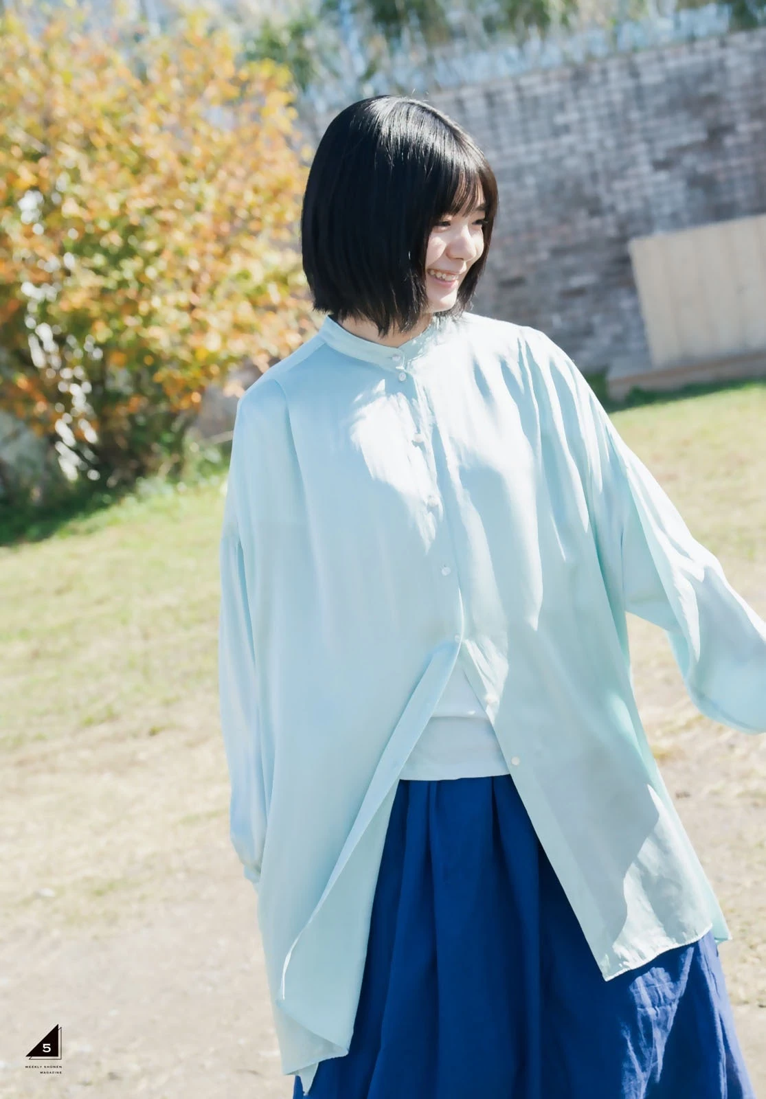 樱坂46 藤吉夏铃、山﨑天 週刊少年杂誌特辑 第9张