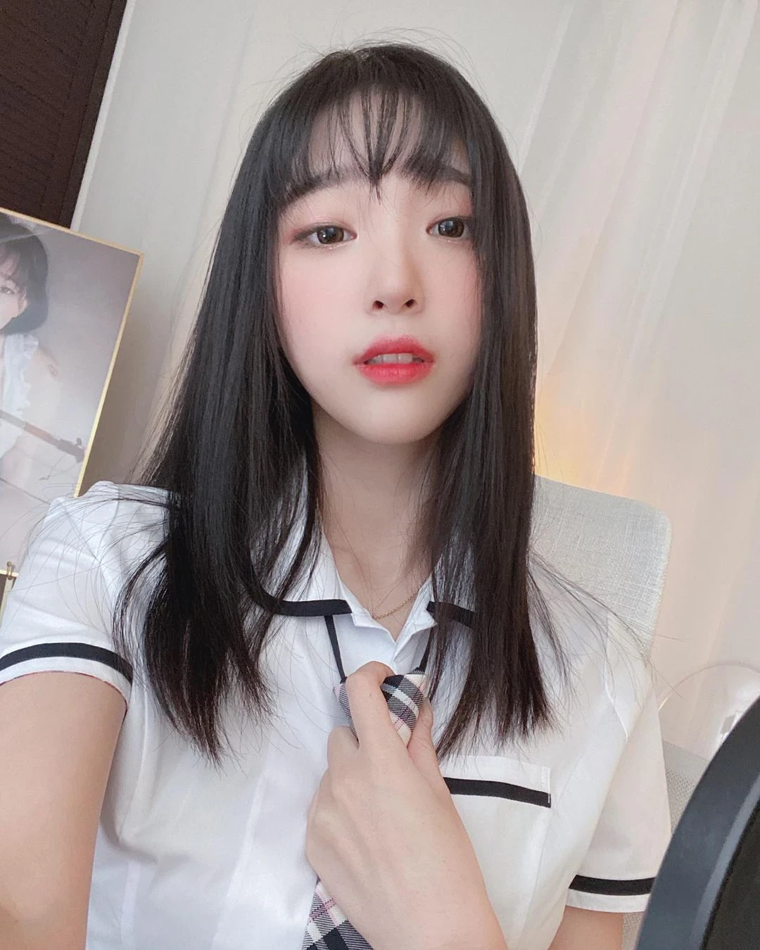  강인경(卿卿) 清纯脸蛋有着「嫩白极品美乳」网看嗨！ 第6张
