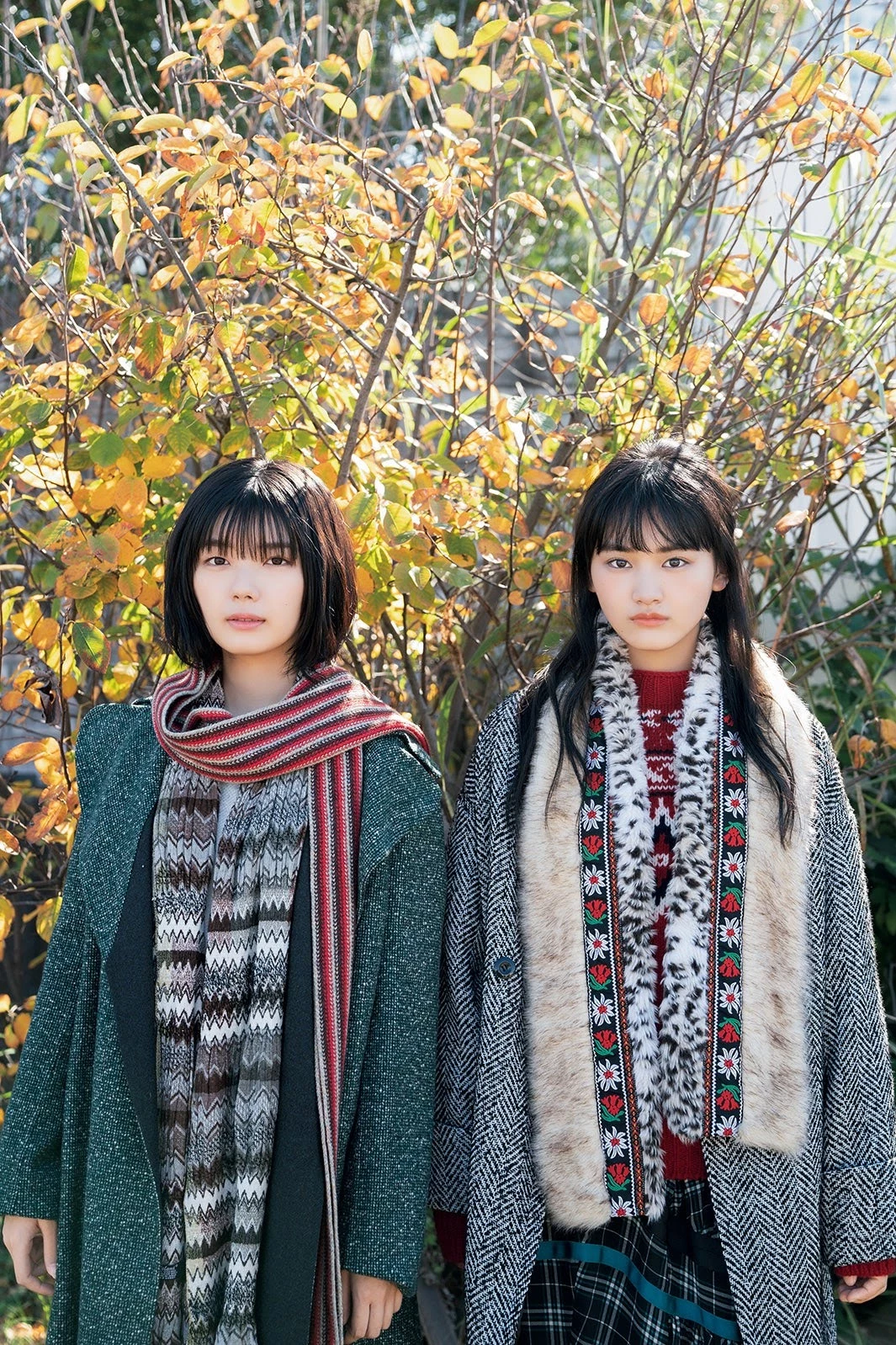  樱坂46 藤吉夏铃、山﨑天 週刊少年杂誌特辑 第2张