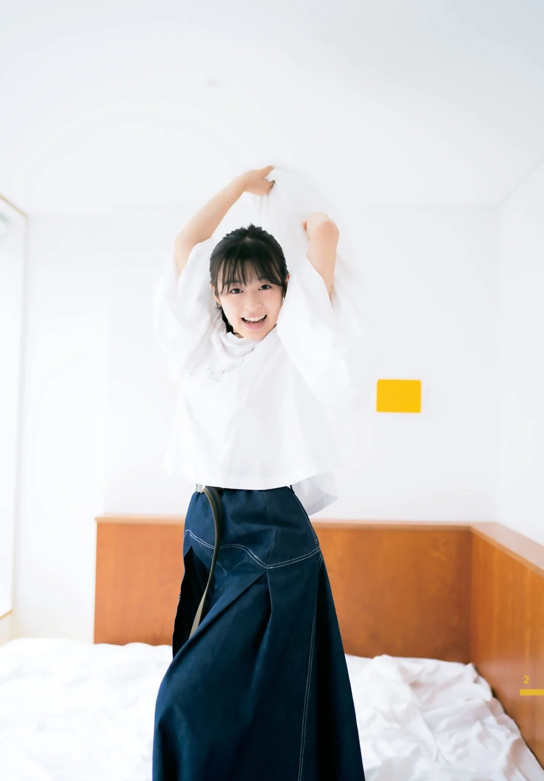  森七菜 清纯清新妹笑颜比全糖还甜 第3张