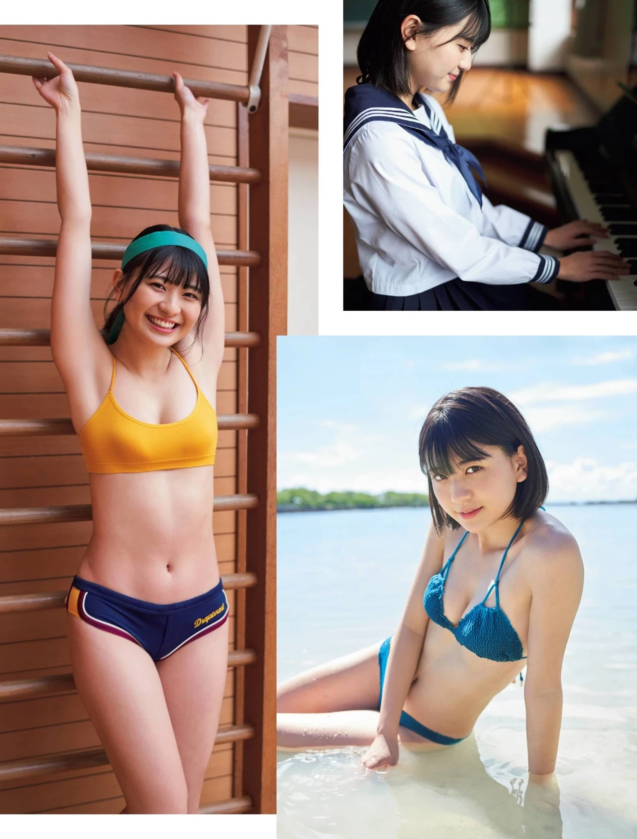  短髮美少女 山田南実 清凉泳装大解放！一次看个够 第2张
