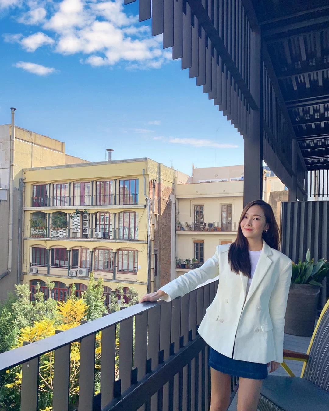  永远的女神Jessica 苗条身材露出白皙辣长腿 太诱人 第7张